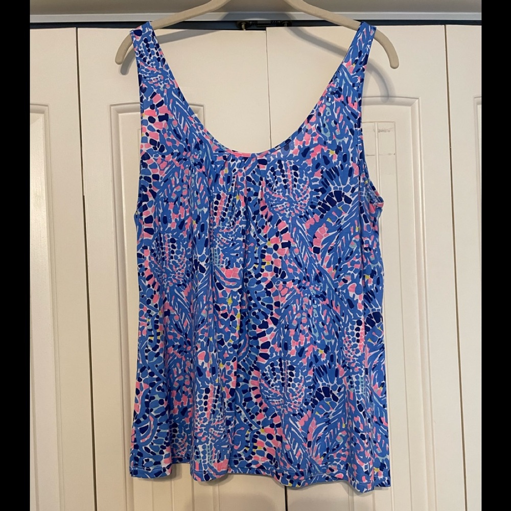Lilly Pulitzer GUC Kinsey tank, size Large